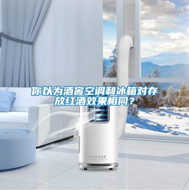 你以為酒窖空調和冰箱對存放紅酒效果相同?