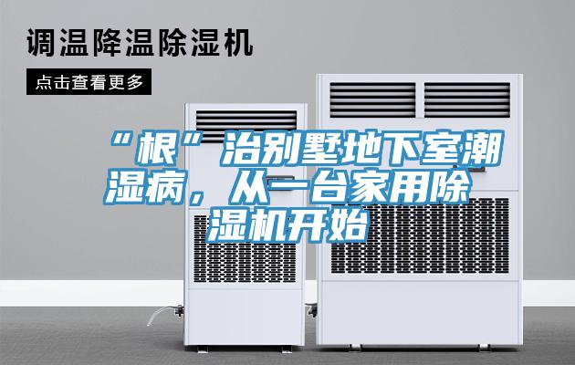 “根”治別墅地下室潮濕病，從一臺家用除濕機(jī)開始