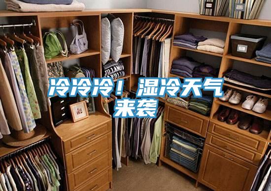 冷冷冷！濕冷天氣來襲