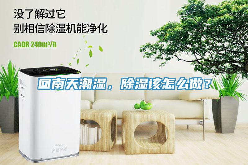 回南天潮濕，除濕該怎么做？