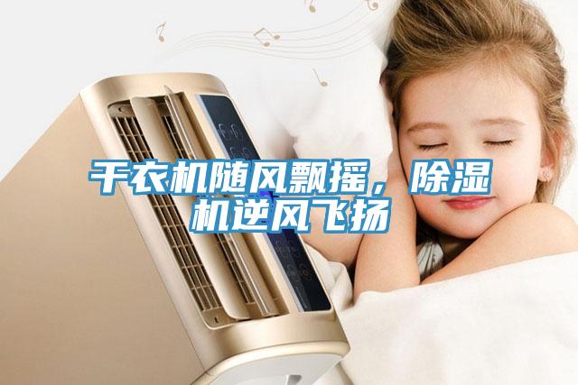 干衣機隨風飄搖，除濕機逆風飛揚