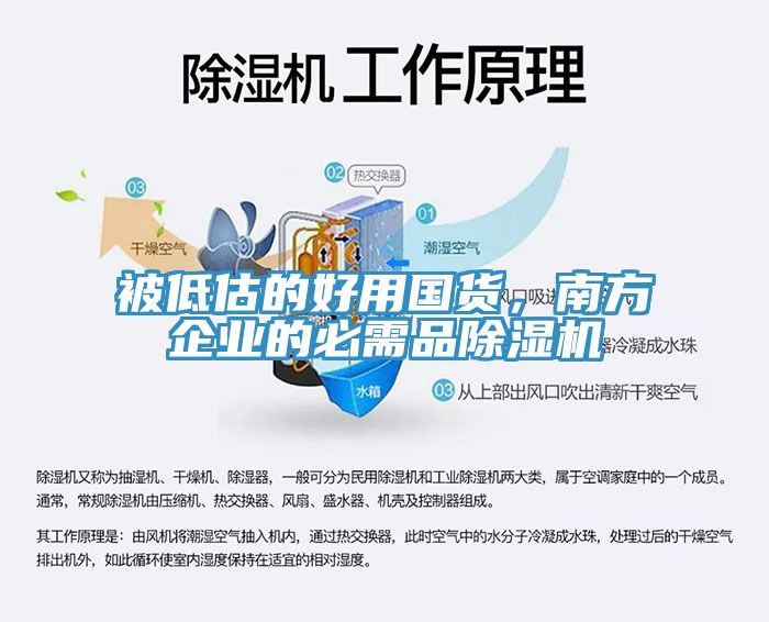 被低估的好用國貨，南方企業(yè)的必需品除濕機