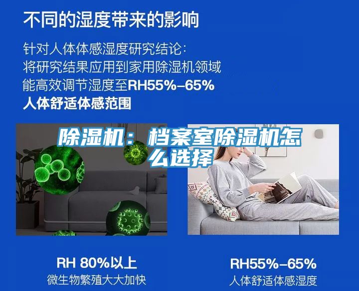 除濕機：檔案室除濕機怎么選擇